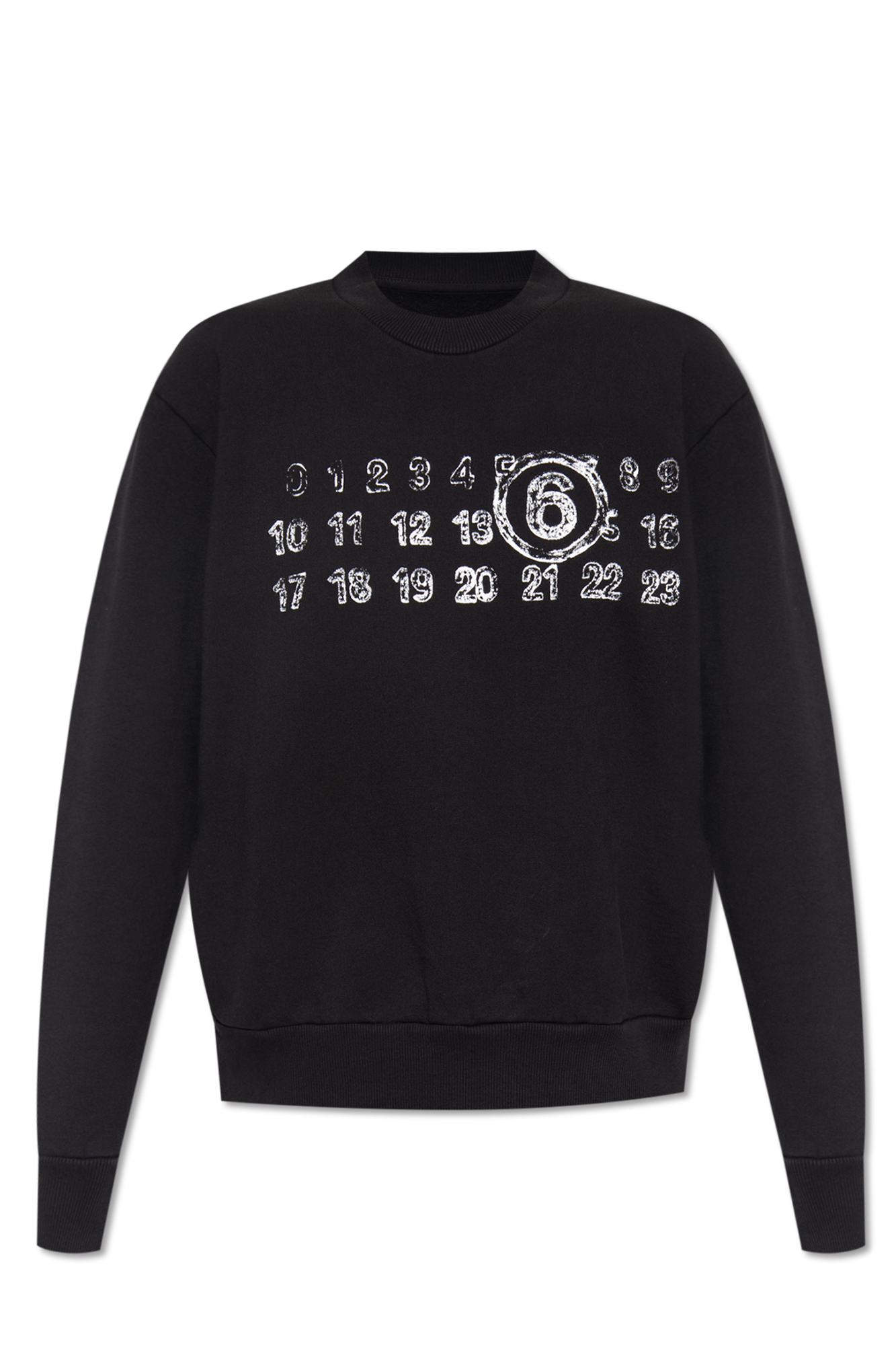 Black Sweatshirt with logo MM6 Maison Margiela - Vitkac Canada